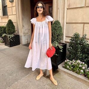 Elegant White Women's Dress